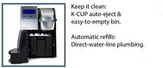 Keurig 3000SE Commercial Brewing System Features 1